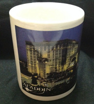 Aladdin Las Vegas Hotel Casino Nevada Coffee Mug 10 Oz Vintage  - £19.40 GBP