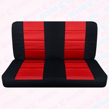 Solid Rear bench seat covers only fits 1962 Chevy Bel air 4door sedan - $65.09