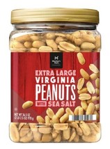 Extra Large Virginia Peanuts with Sea Salt 34.5 oz. SHIP SAME DAY - $29.99