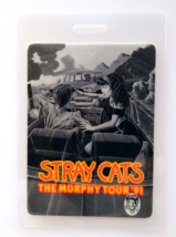 Stray Cats Backstage Pass Sexy Girl In Automobile 1991 Vintage Rockabill... - $24.03