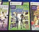 Xbox 360 Kinect Sports Bundle Kinect Sports / Season 2 and Kinect Advent... - $14.92