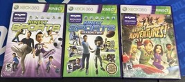 Xbox 360 Kinect Sports Bundle Kinect Sports / Season 2 and Kinect Adventures - £11.78 GBP