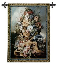 43x53 SUMMER PEACE Floral Flower Tapestry Wall Hanging - £134.53 GBP