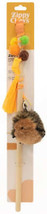 Zippypaws ZippyStick Hedgehog Chaser Wand: Interactive Eco-Friendly Bamboo Toy f - £7.74 GBP+