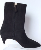 New Prada Comma Black Mid Calf Boots - Msrp $890.00! - £303.65 GBP