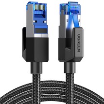UGREEN Cat 8 Ethernet Cable 25FT, High Speed Braided 40Gbps 2000Mhz Network Cord - £26.37 GBP
