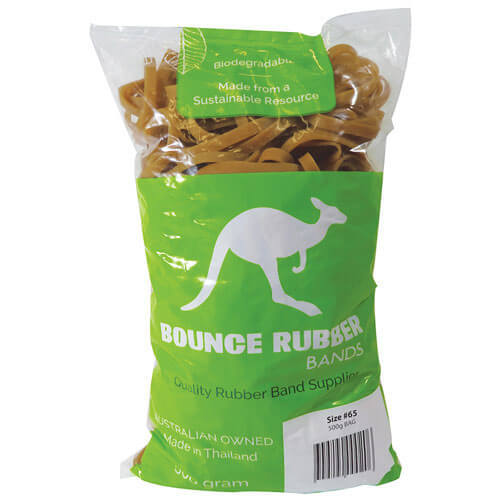 Bounce Rubber Bands 500g - Size 65 - $28.92
