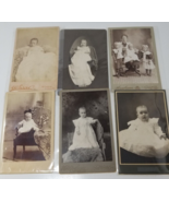 1910s Baby Studio Photos Set of 6 Missouri When Gallery Mumbrauer Antique  - £14.59 GBP