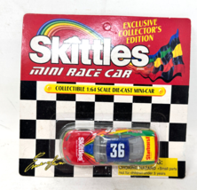 Vintage Skittles Ernie Irvan Mini Race Car 1:64 Exclusive Collector’s Edition - £3.72 GBP
