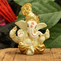 Sacred Ganesh Idol - Handcrafted Lord Ganesha Statue for Home Worship - £20.07 GBP