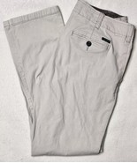 Lucky Brand 410 Pants Mens 34x30 Athletic Slim Chino Khaki Brown - $30.52 CAD