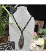 Natural Cultivated Agarwood Necklace with Pendant For Panwan SL524 - $472.50