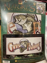 Designs for the Needle Sig Series 5421 Gone Fishing Counted Cross Stich Kit - £5.32 GBP