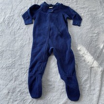 Rugged Bear Polartec Full Zip Coverall Blue Baby Size 6-9M Months - £10.23 GBP