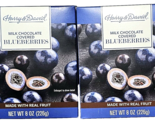 2 Pack Harry &amp; David Milk Chocolate Covered Blueberries Real Fruit 8oz B... - $37.99