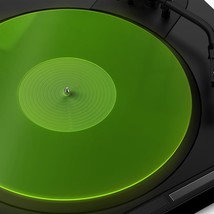 Turntable Mat Record Platter Slipmat: Greenlit Acrylic Record Player, Green - $35.99