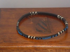New Women’s Black &amp;Blue Plastic Culture Bracelet - $3.47