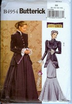 Butterick 4954 Making History Edwardian Costume Pattern Choose Misses Size Uncut - $11.04