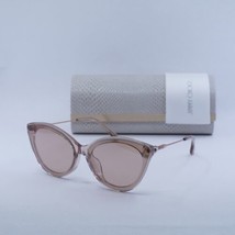 Jimmy Choo VIC/F/SK 0FWM 2S Nude/Pink Silver Mirror 64-14-145 Sunglasses New ... - $136.31