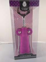 Wild Eye Design New! Adorable Fashion Corkscrew-Magenta Suede - $11.87