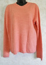 Kim Rogers Signature Cashmalon Pull Over Sweater Peach Color Size Large Acrylic - £13.96 GBP