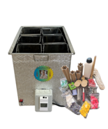 Carved Candles Wax Melter Elecronic Machine Plus Seminars 6 buckets New ... - $19,988.31 MXN+