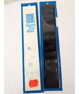 Showgard Stamp Mounts size #27 dark background black 14 strips total Vin... - $93.72 MXN