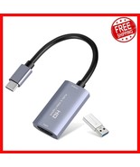 Ultra-Low Latency Video Capture Card - HDMI to USB C for Live Streaming ... - $46.26 CAD