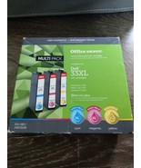 Office Depot 332-285/24973539 Dell Series 33XL Remanuf. Ink Cartridge Mu... - $921.32 MXN