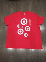 Target Store Employee Volunteer T-Shirt Size 3XL XXXL Red Bullseye Uniform  - £16.25 GBP