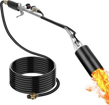 Weed Burner Torch For Propane Tanks, Heavy-Duty Weed Burner, And Flame W... - £50.81 GBP