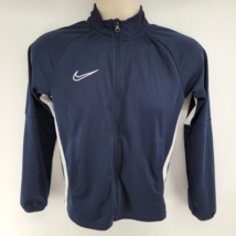 Nike Full Zip Track Jacket Youth Size Large Navy Blue AO0794-451 - $16.78