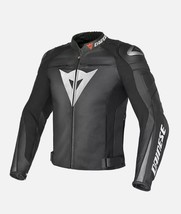 Dainese Super SPEED-R Leather Jacket Motorbike / Motorcycle Black - £219.81 GBP