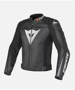 DAINESE SUPER SPEED-R LEATHER JACKET MOTORBIKE / MOTORCYCLE BLACK - €237,71 EUR