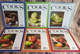 2012 Cook&#39;s Illustrated Lot of 6  Back Issues America&#39;s Test Kitchen Complete Yr - £15.65 GBP