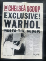 The Chelsea Scoop 1978  UK Paper Andy Warhol Issue ULTRA RARE - $950.00