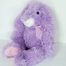 Purple pink Floppy Bunny Rabbit Stuffed Animal Plush Easter Spring Large 18&quot; - £19.77 GBP