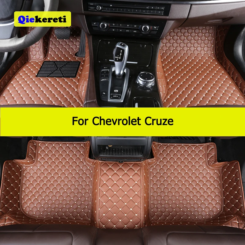 QIEKERETI Custom Car Floor Mats For Chevrolet Cruze Auto Carpets Foot Coche - £64.24 GBP+