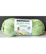 Bernat Softee Baby Cotton Yarn - 1 Skein Color Jade Frost #52009 - $7.55
