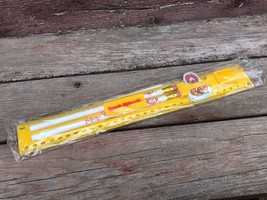 Vtg Mcdonald&#39;s Ronald Mcdonald Pencil Ruler Erasers Set - £7.87 GBP