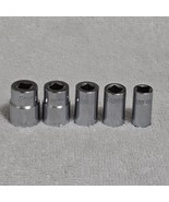 VTG Snap-On 1/4&quot; Drive 12-Point Socket Lot MV10 MV11 MV12 MV14 MV16 USA ... - $1,077.30 MXN