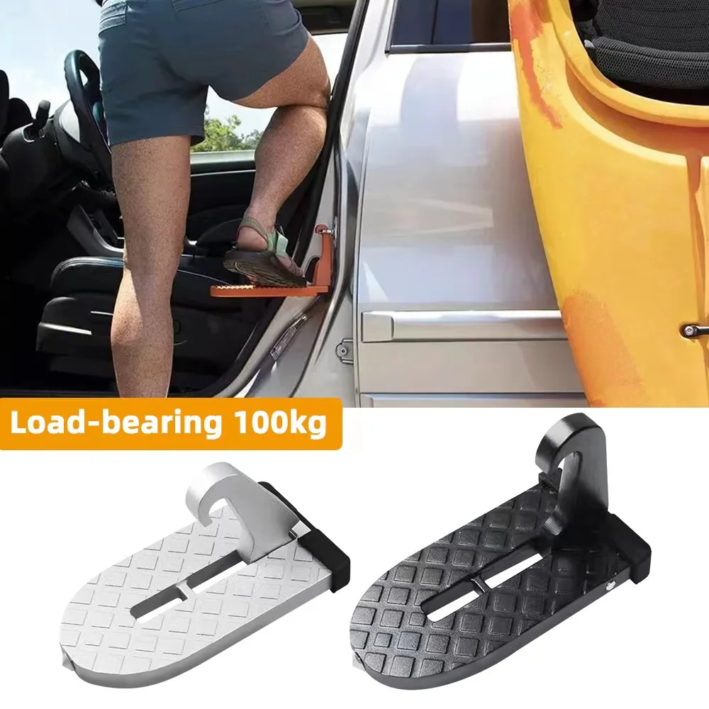 Folding Car Door Latch Hook Step Universal Foot Pedal Ladder For Jeep SU... - $18.25+