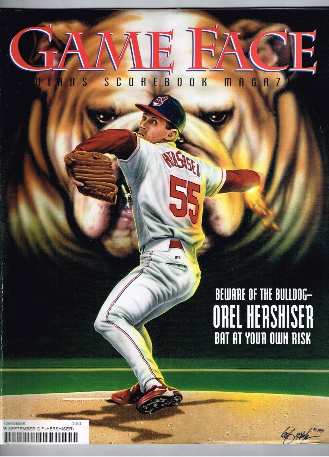 1999 MLB Indians Game Face Program September - $25.85