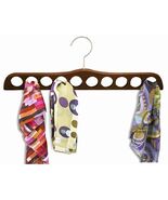 16&quot; Walnut Wood Multi Scarf Hanger - $259.60 MXN