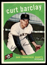 1959 Topps #307 Curt Barclay  VGEX-B111R3 - £15.82 GBP