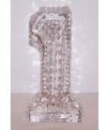 STUNNING SIGNED WATERFORD CRYSTAL #1 NUMBER ONE 5&quot; PAPERWEIGHT/SCULPTURE - £31.28 GBP