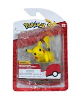 Pokemon Pikachu Battle Figure Jazwares Die-Cast Style NEW - $14.85