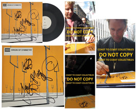 Muse signed Origin of Symmetry album vinyl COA proof Matt Bellamy,Chris,Dominic - £756.41 GBP