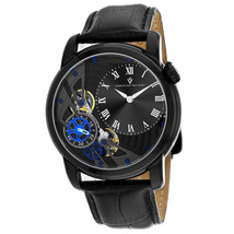 Christian Van Sant Men&#39;s Sprocket Auto-Quartz Black Dial Watch - CV1550 - £327.54 GBP