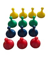 Sorry! Game Replacement Parts Movers Pawns Lot of 13 Blue Red Green Yellow - £6.27 GBP